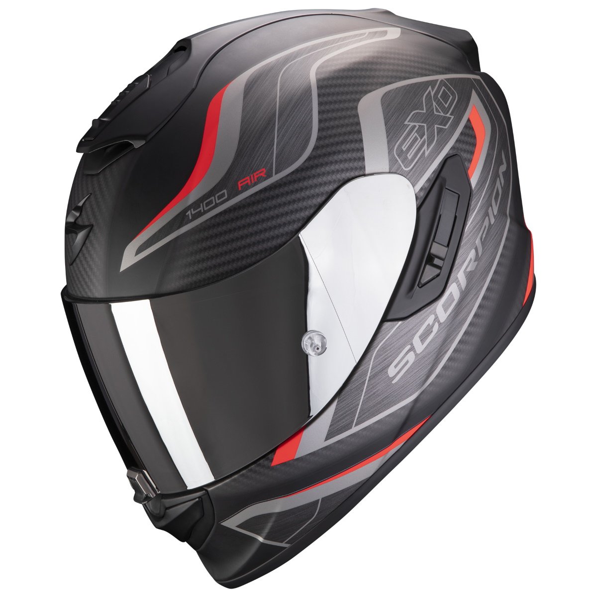 SCORPION EXO 1400 AIR Attune Matt black red 8 541 Kč Motostar cz