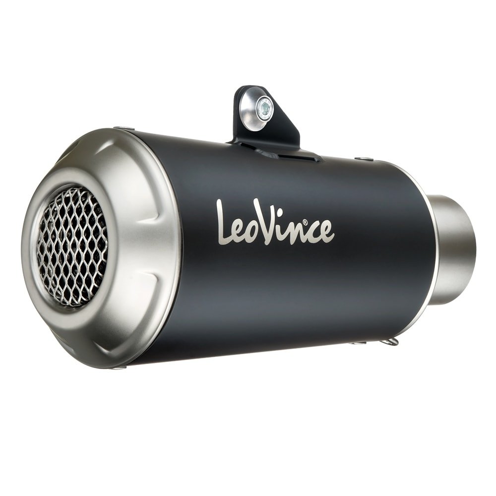  Leo Vince LV-10 Muffler - Black 15220B : Automotive