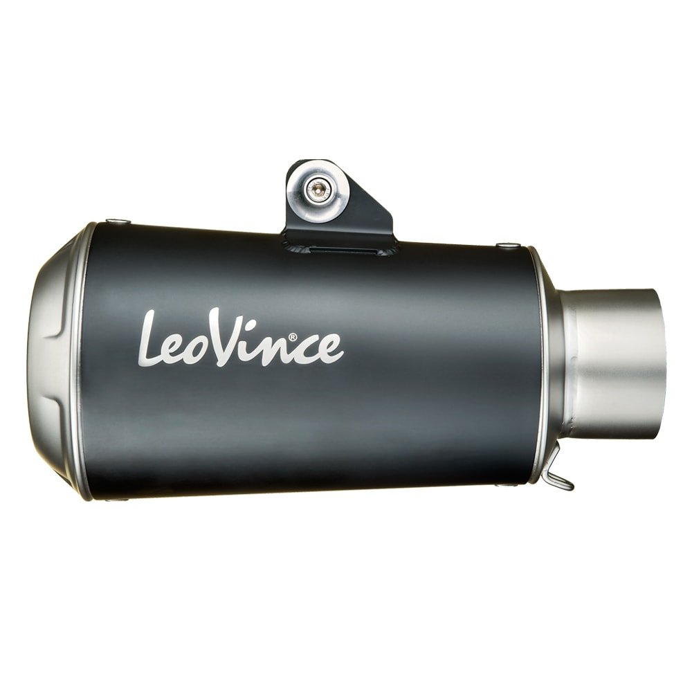  Leo Vince LV-10 Muffler - Black 15220B : Automotive