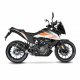 LV One Evo Black Slip-on KTM 390 ADVENTURE (20-24)