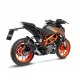 LV One Evo Black Slip-on KTM DUKE 125, DUKE 390 (21-23)