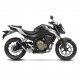 LV-10 Black Slip-on HONDA CB 500 F (16-18), CB 500 X (17-18), CBR 500 R (16-18)