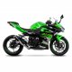 LV-10 Black Slip-on KAWASAKI NINJA 400 (18-21), NINJA 400 (22-23), Z 400 (19-21), Z 400 (22-23), NINJA 500/SE (24 >), Z 500/SE (24 >)