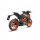 LV-10 Full Black Slip-on KTM DUKE 125, DUKE 390 (21-23)