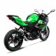 GP Corsa Slip-on Kawasaki Ninja 400 (18-24), Z 400 (19-23), NINJA 500/SE (24 >), Z 500/SE (24 >)