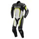 Motegi 1PC Suit Black/White/Yellow Fluo