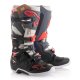 Tech 7 Black Jack cream/grey/black/red fluo